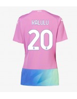 AC Milan Pierre Kalulu #20 Alternativní Dres pro Dámské 2023-24 Krátký Rukáv